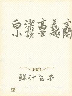 白洁高义完整版小说笔趣阁