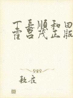丁长顺和田晓兰霍吕茂正版