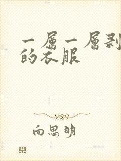 一层一层剥掉你的衣服