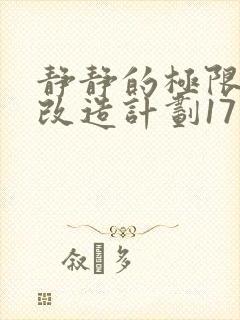 静静的极限自我改造计划17