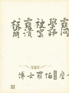 校霸被学霸玩到崩溃云译网