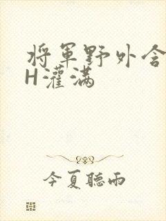 将军野外含公主H灌满