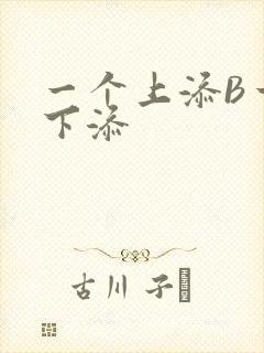 一个上添B一个下添