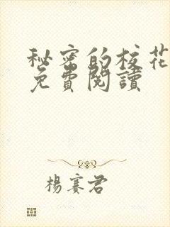 秘密的校花小说免费阅读