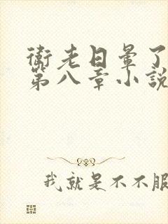 卫老日晕了淑蓉第八章小说