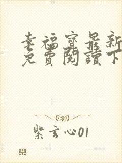 幸福宝最新章节免费阅读下载小说