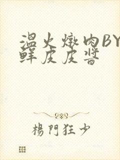 温火炖肉BY海鲜皮皮酱