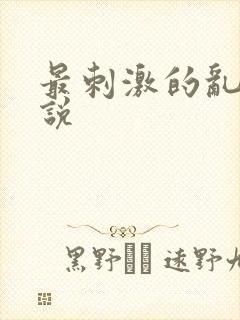 最刺激的乱惀小说
