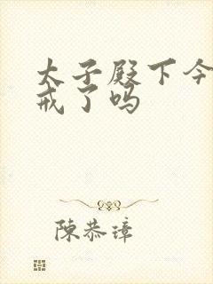 太子殿下今天破戒了吗