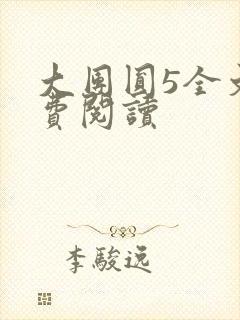 大团圆5全文免费阅读