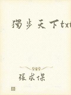 独步天下txt