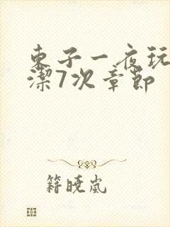 东子一夜玩弄白洁7次章节