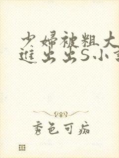 少妇被粗大猛进进出出S小说