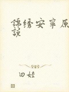 锦绣安宁原著小说