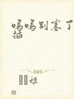 呜呜别塞了啊抽插