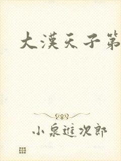 大汉天子第一部