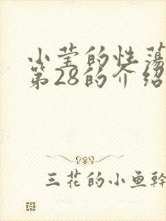 小莹的性荡生活第28的介绍