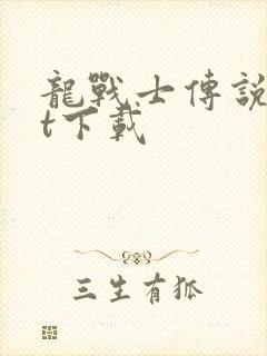龙战士传说txt下载