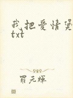 我把爱情煲成汤txt