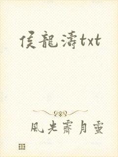 侯龙涛txt