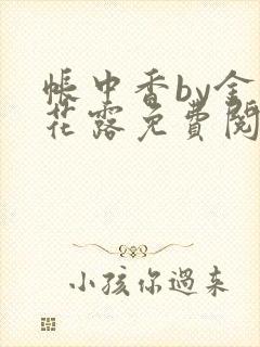 帐中香by金银花露免费阅读全文在线阅