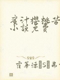 蜜汁樱桃苦咖啡小说免费