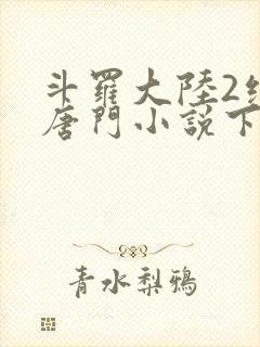 斗罗大陆2绝世唐门小说下载