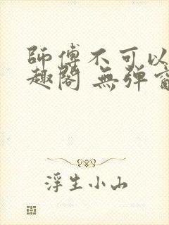 师傅不可以 笔趣阁 无弹窗