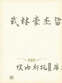 武林豪杰皆我奴