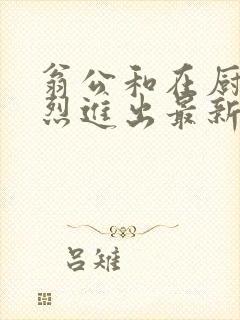 翁公和在厨房猛烈进出最新章节