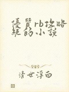 优质rb攻略系统的小说