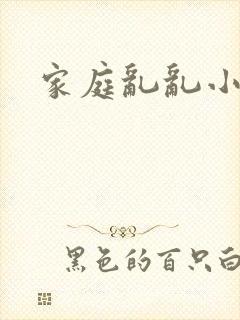 家庭乱乱小说