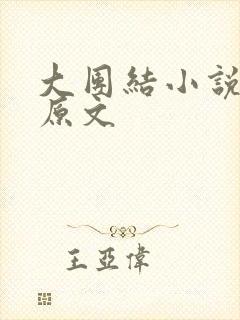 大团结小说阅读原文