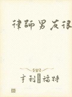 律师男友很难撩