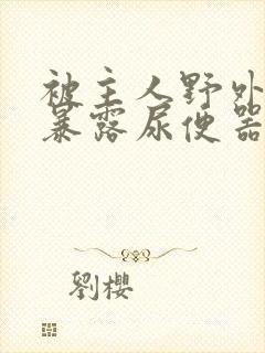 被主人野外调教暴露尿便器