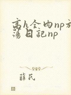 高h全肉np放荡日记np