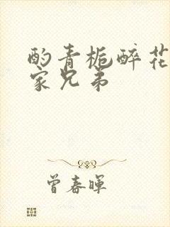 酌青栀醉花阴贺家兄弟