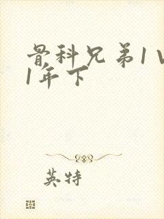 骨科兄弟1 V1年下