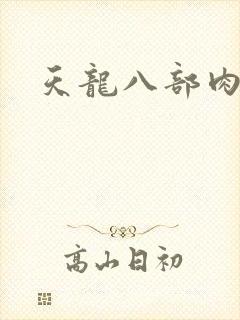 天龙八部肉集