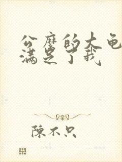 公么的大龟强大满足了我