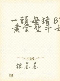 一头母猪 BY 黄金圣斗士