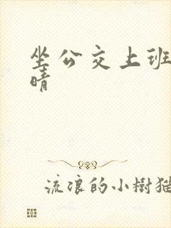 坐公交上班的苏晴