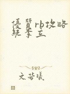 优质rb攻略系统李立