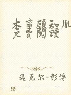 木宁顾知胤小说免费阅读