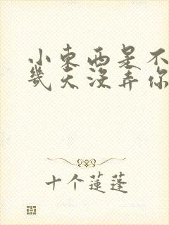 小东西是不是好几天没弄你了作文