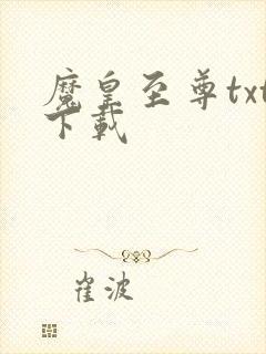 魔皇至尊txt下载
