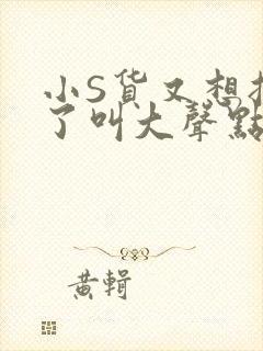 小S货又想挨C了叫大声点小