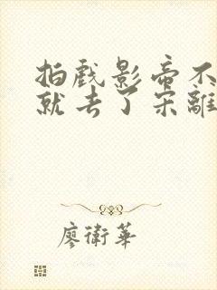 拍戏影帝不小心就去了宋离