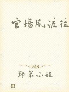 官场风流往事