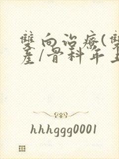 双向治疗(双/产/骨科年上)